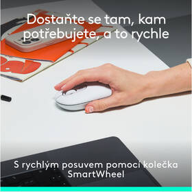 Klávesnice s myší Logitech POP ICON, US layout bílá

 obrázek produktu 5 z 10