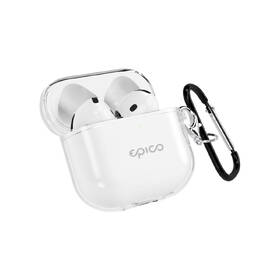 Pouzdro Epico Outdoor Cover s karabinou pro Apple AirPods 4 průhledné

 obrázek produktu 1 z 3