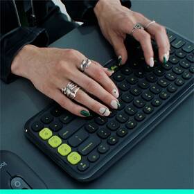Klávesnice Logitech POP ICON, US layout šedá

 obrázek produktu 9 z 10