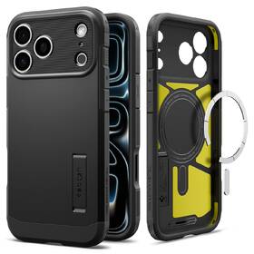Kryt na mobil Spigen Tough Armor T MagSafe na Apple iPhone 18 Pro / 17 Pro černý

 obrázek produktu 1 z 15