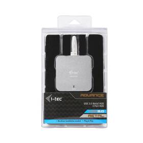 USB Hub i-tec USB 3.0 / 4x USB 3.0 stříbrný

 obrázek produktu 2 z 4