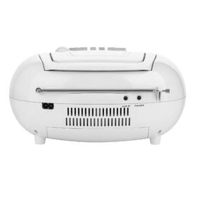 Radiomagnetofon s CD JVC RC-E451W bílá barva
