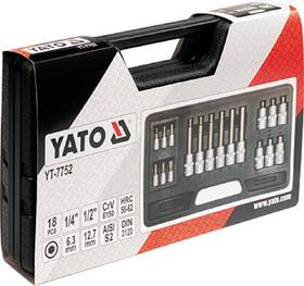Sada bitů YATO YT-7752 (18 ks) 

 obrázek produktu 1 z 2