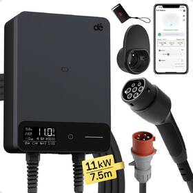 Nabíjecí stanice dé 11kW Wallbox with 7.5m cable černá

 obrázek produktu 2 z 5
