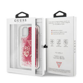 Kryt na mobil Guess Glitter Hearts na Apple iPhone 11 červený

 obrázek produktu 3 z 3