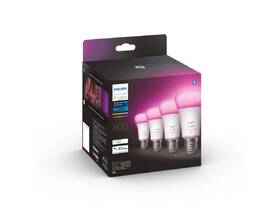 Chytrá žárovka Philips Bluetooth, 6,5W, E27, White and Color Ambiance, 4ks 

 obrázek produktu 4 z 8