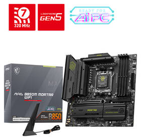 Základní deska MSI MAG B850M MORTAR WIFI černá

 obrázek produktu 4 z 4