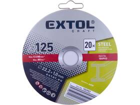 Řezný kotouč Extol Craft 106903 (20 ks) 

 obrázek produktu 3 z 3