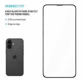 Tvrzené sklo FIXED Full-Cover s anti-dust aplikátorem na Apple iPhone 16 (2 ks) 

 obrázek produktu 1 z 8