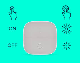 Ovladač WiZ Portable Button šedé/bílé

 obrázek produktu 6 z 7