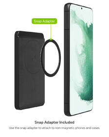 Powerbanka Mophie 12W, 5000 mAh, snap+ Juicepack mini, 1x USB-C, Snap adaptér + USB-C kabel černá

 obrázek produktu 2 z 4