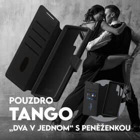 Pouzdro na mobil flipové PanzerGlass CARE Tango 2v1 Qi na Samsung Galaxy S25 Ultra černé

 obrázek produktu 6 z 11