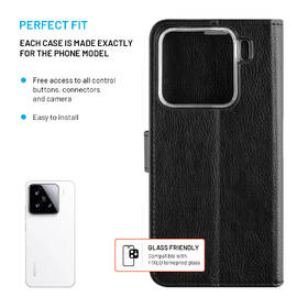 Pouzdro na mobil flipové FIXED Opus na Xiaomi 15 černé

 obrázek produktu 2 z 7