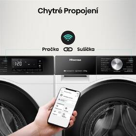 Pračka se sušičkou Hisense WD3S8043BW3 bílá

 obrázek produktu 20 z 24