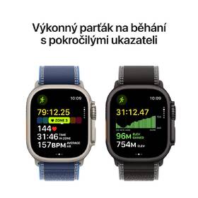 Chytré hodinky Apple GPS + Cellular 49mm černý titan - černý / uhlový trailový tah - S/M 

 obrázek produktu 3 z 6