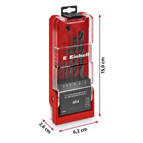 Sada vrtáků Einhell HSS-R (6 ks), 49423006 

 obrázek produktu 1 z 5