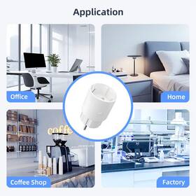 Chytrá zásuvka IMMAX NEO SMART Thin (typ F), Wi-Fi bílá

 obrázek produktu 18 z 19
