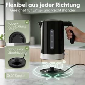 Rychlovarná konvice Clatronic WK 3840 černá

 obrázek produktu 10 z 12