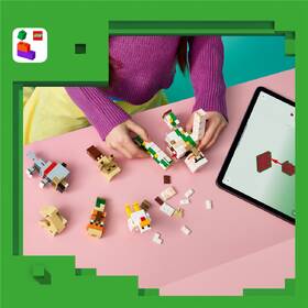 Stavebnice LEGO® Minecraft®  21592 Kuřecí žokej a útok v poušti 

 obrázek produktu 9 z 9