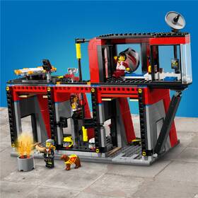 Stavebnice LEGO® City 60414 Hasičská stanice s hasičským vozem 

 obrázek produktu 6 z 9