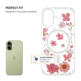 Kryt na mobil FIXED MagBloom s podporou MagSafe na Apple iPhone 16 průhledný

 obrázek produktu 1 z 4
