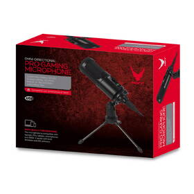 Mikrofon PLATINET VARR GAMING TUBE CARDIOID SET USB TRIPOD černý

 obrázek produktu 3 z 3