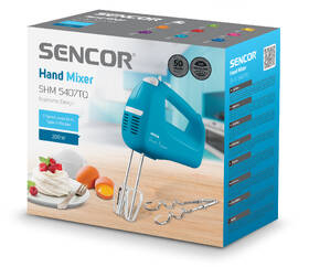Ruční šlehač Sencor SHM 5407TQ 

 obrázek produktu 7 z 8