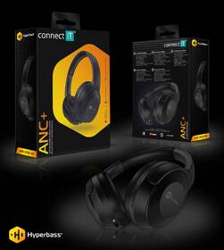 Sluchátka Connect IT Hyperbass ANC+ černá

 obrázek produktu 4 z 4
