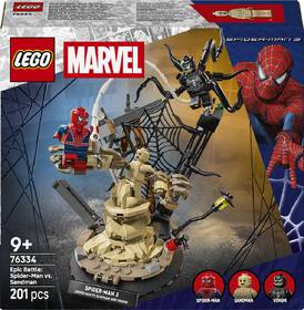 Stavebnice LEGO® Marvel 76334 Epický souboj: Spider-Man vs. Sandman 

 obrázek produktu 5 z 9