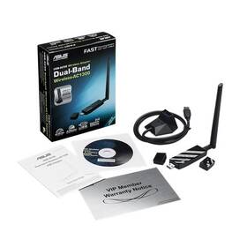 Wi-Fi adaptér Asus USB-AC56 - AC1300 dvoupásmový USB 3.0 

 obrázek produktu 7 z 7
