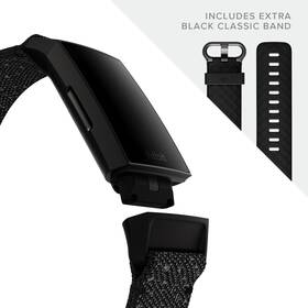 Fitness náramek Fitbit Charge 4 (NFC) Special Edition - Granite Woven 

 obrázek produktu 3 z 5