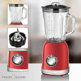 Stolní mixér Profi Cook UM 1195RD červený

 obrázek produktu 2 z 6