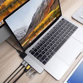 USB Hub HyperDrive NET Hub USB-C pro MacBook Pro stříbrný

 obrázek produktu 1 z 3