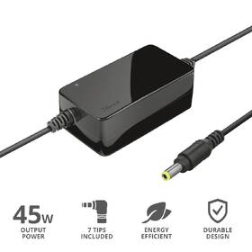 Napájecí adaptér Trust Primo, univerzální, pro notebooky, 45W 

 obrázek produktu 2 z 4