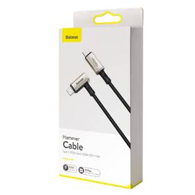 Kabel Baseus Hammer USB-C/USB-C PD 3.1 Gen2 100W, 1.5m černý

 obrázek produktu 6 z 6