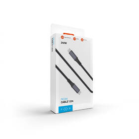 Kabel FIXED USB-C/USB-C, PD 3.1, 240W, 1,2 m šedý

 obrázek produktu 10 z 10