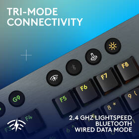 Klávesnice Logitech G915 X Lightspeed Wireless, US layout černá

 obrázek produktu 4 z 9