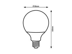 Žárovka LED Rabalux E27, 15W, 4 000 K 

 obrázek produktu 2 z 2