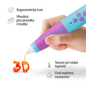 3D pero GoGEN BOB A BOBEK + 36 m náplní, 17 šablon, 3 strojky modré

 obrázek produktu 7 z 12