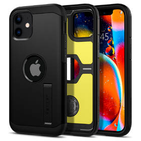 Kryt na mobil Spigen Tough Armor na Apple iPhone 12 mini černý

 obrázek produktu 1 z 10