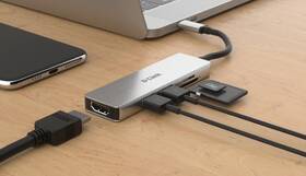 USB Hub D-Link USB-C/HDMI, 2x USB 3.0, SD, Micro SD 

 obrázek produktu 3 z 3