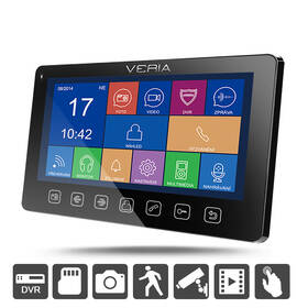 Dveřní videotelefon VERIA set videotelefonu VERIA 7076C + VERIA 230 černý

 obrázek produktu 1 z 3