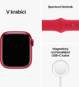 Chytré hodinky Apple Watch Series 8 GPS + Cellular 45mm pouzdro z hliníku (PRODUCT)RED - (PRODUCT)RED sportovní řemínek 

 obrázek produktu 8 z 8