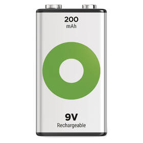 Baterie nabíjecí GP ReCyko 200 9V, 1 ks 

 obrázek produktu 1 z 1