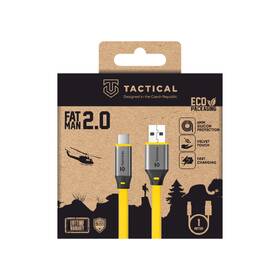 Kabel Tactical Fat Man 2.0 USB-A/USB-C 1m žlutý

 obrázek produktu 3 z 3