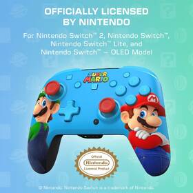 Gamepad Turtle Beach Rematch Wireless Mario a Luigi, NS2 modrý

 obrázek produktu 13 z 14