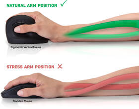 Myš Connect IT vertikální, ergonomická černá

 obrázek produktu 10 z 12