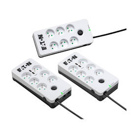 Přepěťová ochrana Eaton Protection Box 6 FR,  6x zásuvka, zatížení 10A, 1,5 m černá/bílá

 obrázek produktu 2 z 2