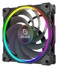 Ventilátor AKASA SOHO AR12 Reverse Blade, 120 mm, ARGB, PWM černý

 obrázek produktu 1 z 7