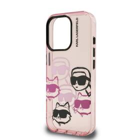 Kryt na mobil Karl Lagerfeld IML Multi K&CH Heads na Apple iPhone 16 Pro růžový

 obrázek produktu 4 z 6